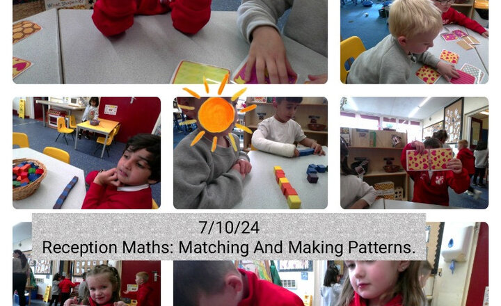 Image of Reception Class - Maths - Matching and Making Patterns