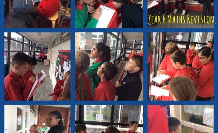 Image of Year 6 - Maths Treasure Hunt.