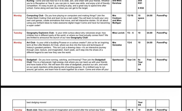 Image of Spring Clubs are back and they’re brilliant! 