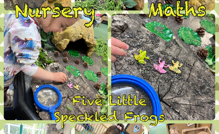 Image of Nursery - Maths - Five Little Speckled Frogs