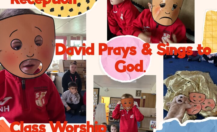 Image of Reception- Class Worship - David Prays & Sings to God