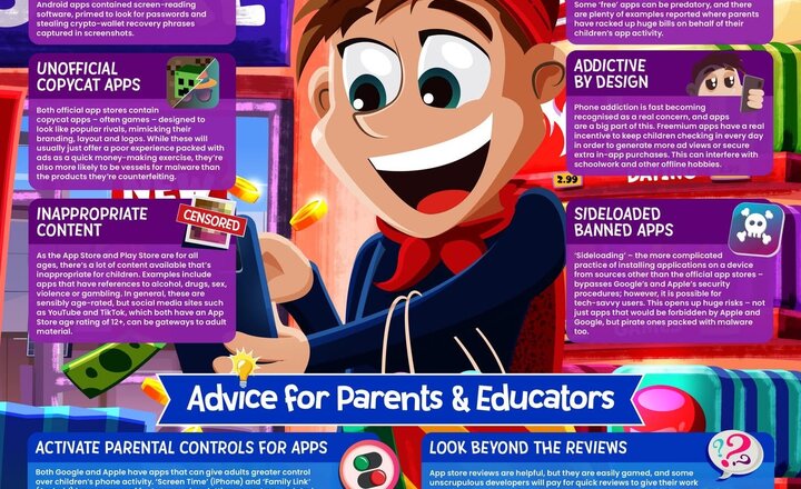 Image of Online Safety - App and Play Stores