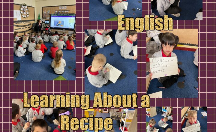 Image of Reception Class - Learning About a Recipe