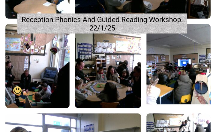 Image of Reception - Phonics and Guided Reading - Workshop For The Children's Adults.