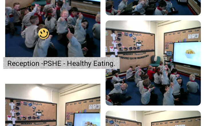 Image of Reception - PSHE - Healthy Eating.