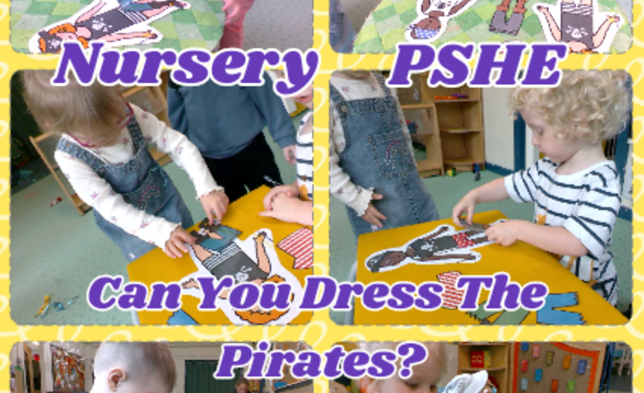 Image of Nursery Class - PSED - Can You Dress The Pirates?