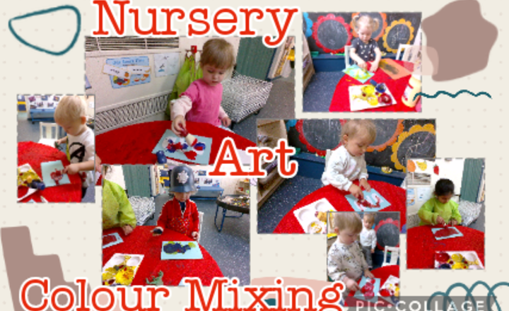 Image of Nursery - Art - Colour Mixing 