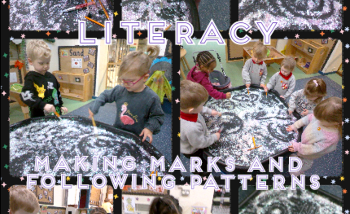 Image of Nursery - Literacy - Creating Marks And Following Patterns