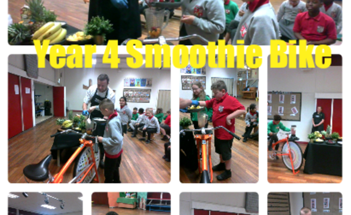 Image of Year 4 - Smoothie Bike