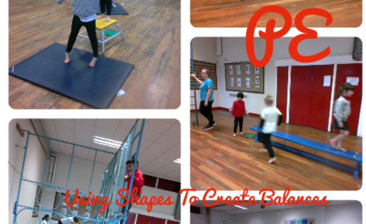 Image of Year 2 - PE - Using Shapes  To Create Balances