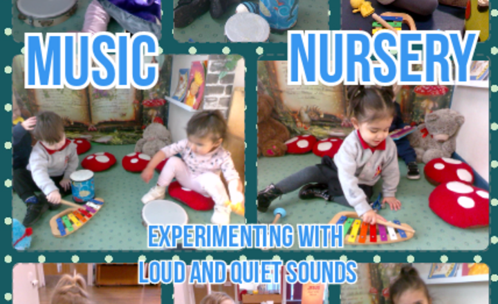 Image of Nursery - Music - Experimenting With Loud And Quiet Sounds