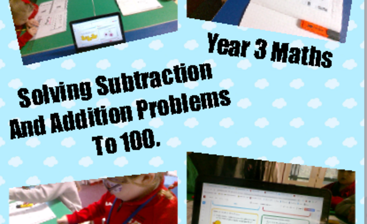 Image of Year 3 Maths  -  Solving Subtraction And Addition Problems to 100