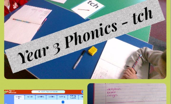 Image of Year 3 Phonics - Phase 5 Words Containing tch