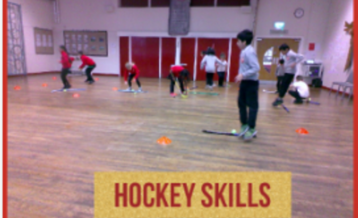 Image of Year 4    Practicing Our Hockey Skills