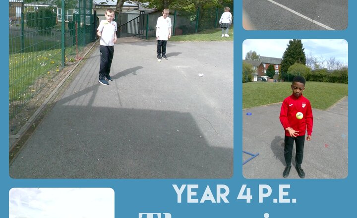 Image of Year 4 P.E - Throwing and Catching.