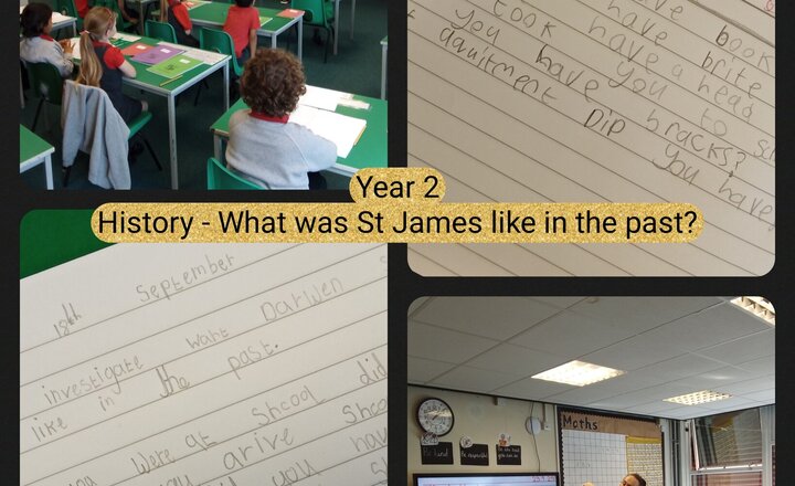 Image of Year 2 - History - What was Darwen St James like in the past?