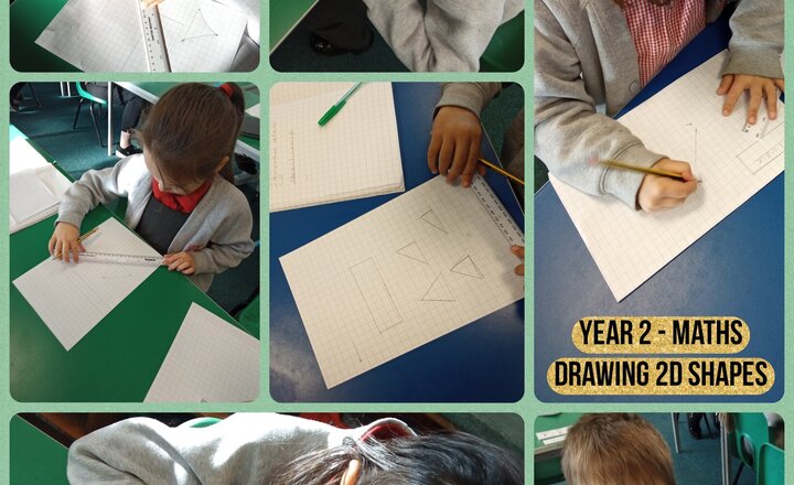 Image of Year 2 - Maths - Drawing 2D Shapes