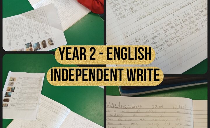 Image of Year 2 - English - Independent Write