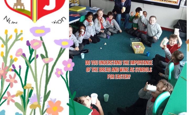 Image of Year 2 RE: The Bread and Wine as Easter Symbols