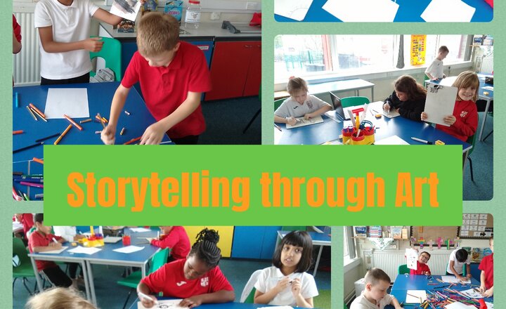 Image of Year 4 Storytelling Through Art - Art