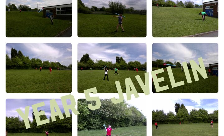 Image of Year 5 PE Javelin