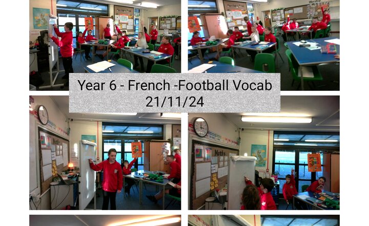 Image of Year 6 - French - Football Vocab.