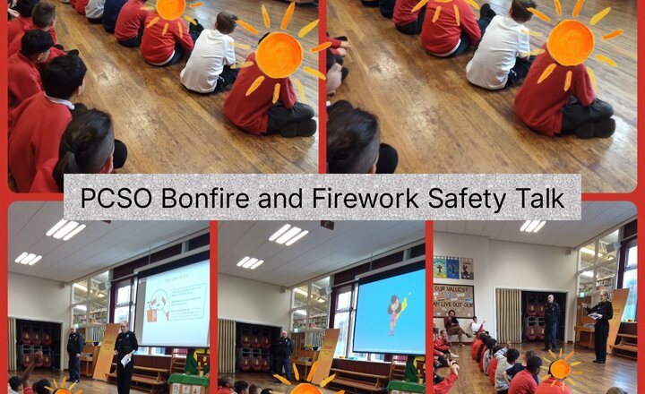 Image of Year 5 PSHE - PCSO Bonfire and Firework Safety Talk