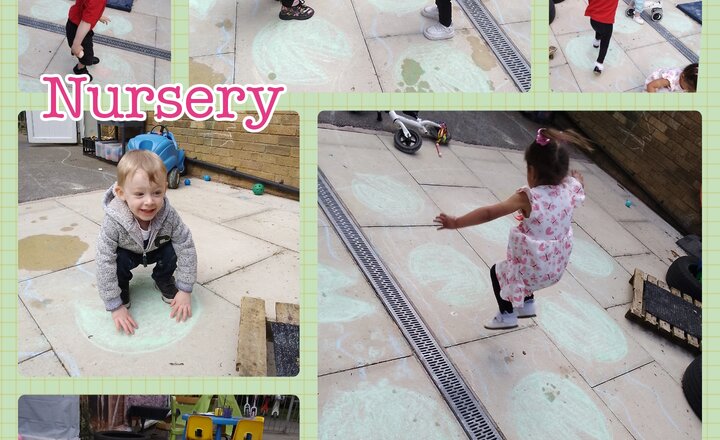 Image of Nursery - P.E - Frog Jumps