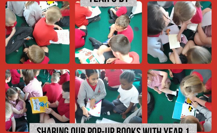 Image of Year 5 DT - Sharing our Pop Up books with Year 1
