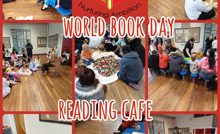 Image of World Book Day Reading Cafe