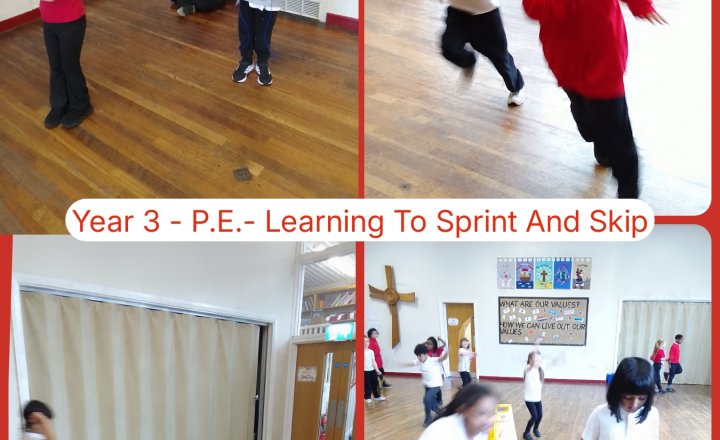 Image of Year 3 - P.E. - Learning To Sprint and Skip