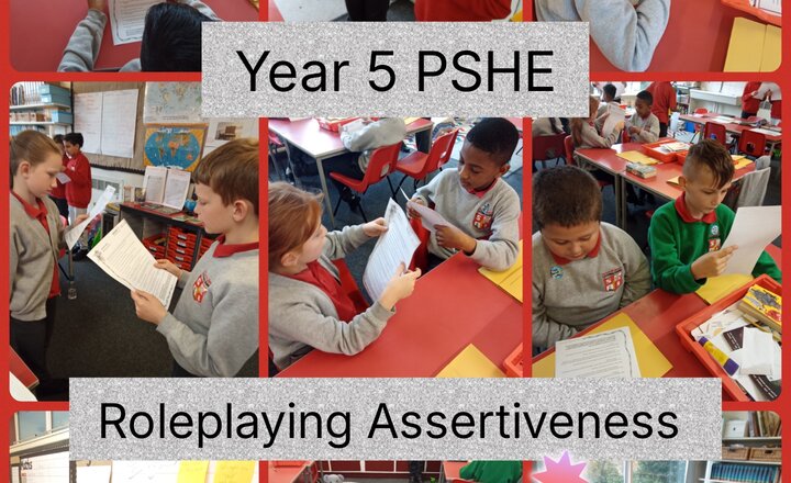 Image of Year 5 PSHE - Role Playing Assertiveness