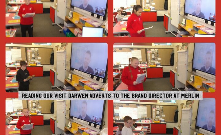 Image of Year 5 English - Persuasive Texts: Adverts to visit Darwen 