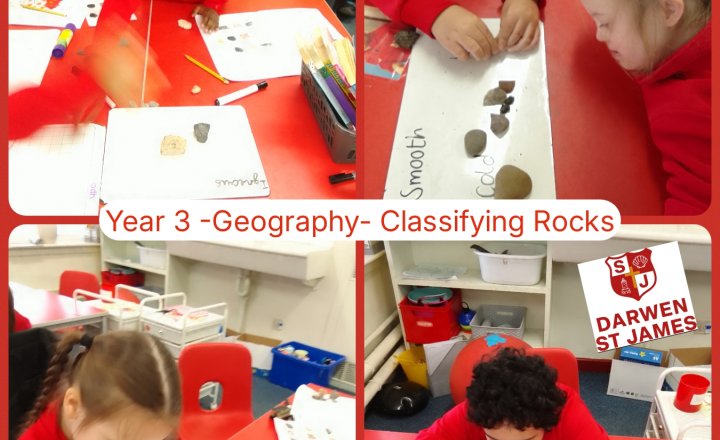 Image of Year 3 - Geography - Classifying Rocks