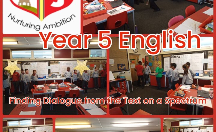 Image of Year 5 English - Finding Dialogue from the Text on a Spectrum