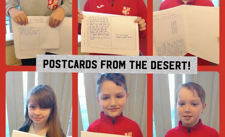 Image of Year 5 Geography - Sending a Postcard from the Desert!