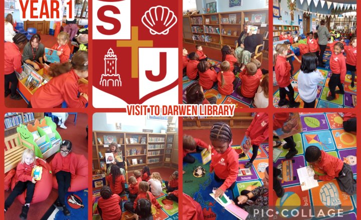 Image of Year 1 - Visit to Darwen Library