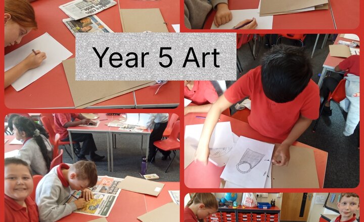 Image of Year 5 Art - Making Stronger Marks