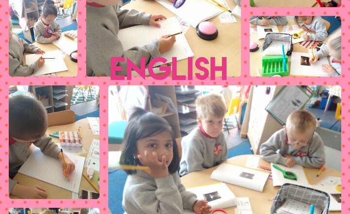 Image of Reception - English - Writing a Sentence