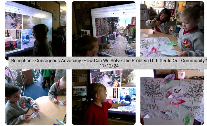 Image of Reception - Courageous Advocacy - How Can We Solve The Problem of Litter In our Community?