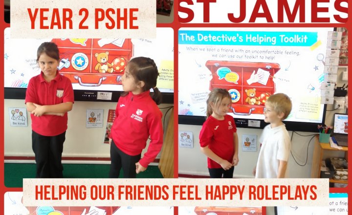Image of Year 2 PSHE - Helping our Friends Feel Happy Roleplays