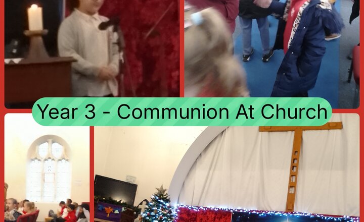 Image of Year 3 - Communion In Church