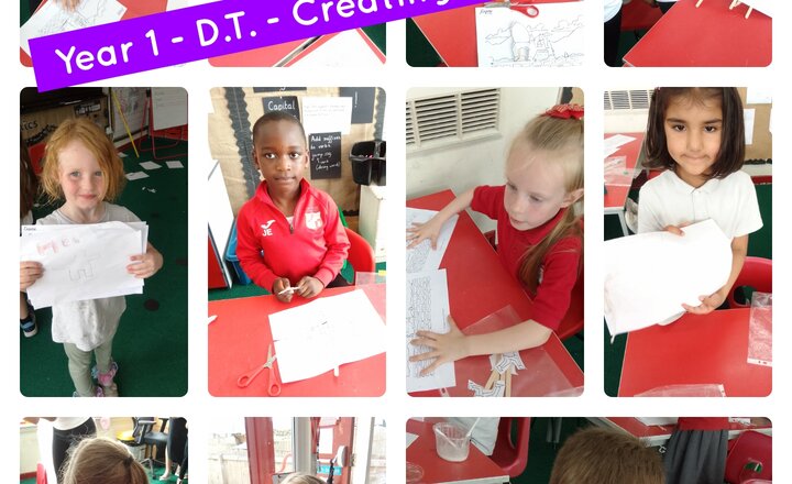 Image of Year 1 - D.T. - Creating  A Moving Book