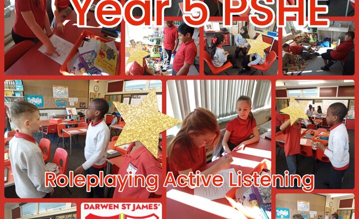 Image of Year 5 PSHE - Roleplaying Active Listening