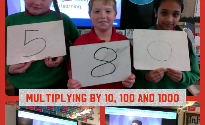 Image of Year 5 Maths - Multiplying by 10, 100 and 1000