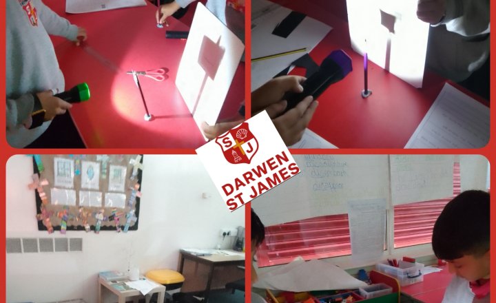 Image of Year 3 - Science - How Does A Shadow Change When The Distance From The Light Source Is Altered?