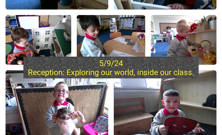 Image of Reception Class: Exploring our World