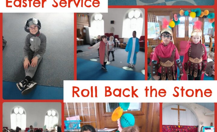 Image of Years 3 and 4 Easter Service