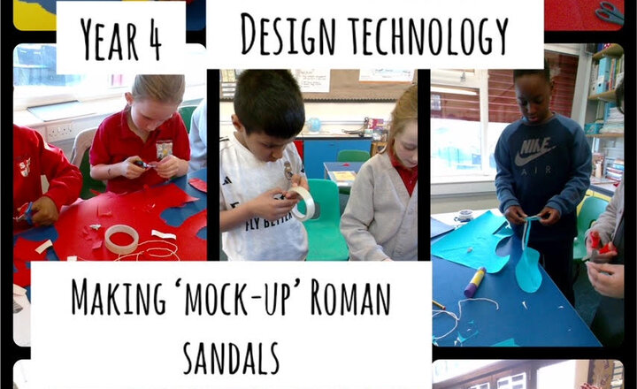 Image of Year 4 DT - Making Roman Sandals