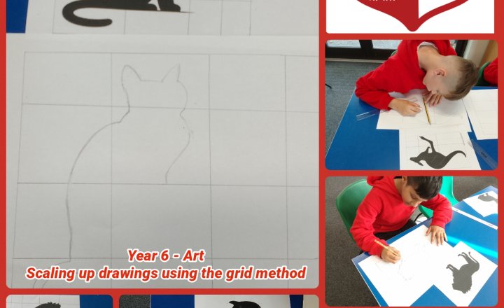 Image of Year 6 - Art - Scaling up Drawings
